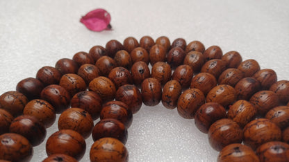 12mm 108 Genuine Vintage Old Darked Phoenix One Eye Bodhi Seeds Mala,Old Buddhist Prayer Mala,Tibetan Bodhi Beads,Nepali Bodhi Japa Rosary