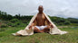 PEACE SILK Traditional Handspun And Handwoven Non-Violent Pure Raw Eri Silk Meditation Shawl/Scarf,Ethical Silk Tantrik Buddhist Prayer Wrap