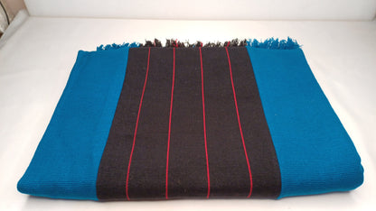 Handwoven Naga Tribes Traditional Blanket,Native Indians Shawl,Ethnic Embroidery Tribal Throw Blanket/Wrap,Tribal Home Decor,Earthy Clothing