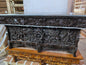 Dragon Handcarved Foldable Wooden Tibetan Buddhist Altar Tabl,Tibetan Alter Table,Buddhist Meditation Table,