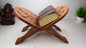 Premium Handcarved  Foldable Wooden Holy Scriptures Book Stand,Cover Case Wooden Holy Book Holder,Wooden Religious Item