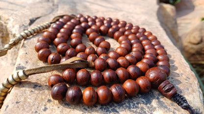 108 10mm Vintage Darked Phoenix One Eye Bodhi Seeds Mala,Buddhist Tibetan Bodhi Beads,Natural Seed Prayer Mala,Nepali Bodhi Seed Japa Mala