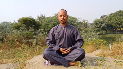 Tibetan Traditional Meditation Suit,Buddhist Meditation Robe,Meditation Pant and Shirt for Men,Tibetan Clothing for Men,Tibetan Prayer Robe
