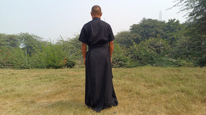 Custom-Made Layman Tibetan Buddhist Meditation Robe Set,Zen Prayer Suit,Monastery Style Clothing Spiritual Clothingg