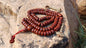 108 Bevel Cut Shape Aged Naturally Dark One Eye Bodhi Seeds Mala,Tibetan Buddhist Bodhi Beads,11 mm Phoenix Eye Nepali Bodhi Prayer Rosary