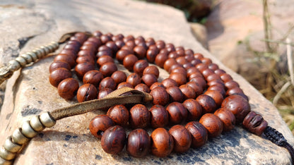 108 10mm Vintage Darked Phoenix One Eye Bodhi Seeds Mala,Buddhist Tibetan Bodhi Beads,Natural Seed Prayer Mala,Nepali Bodhi Seed Japa Mala