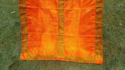 Traditional Tibetan Brocade Silk Border Buddhist Door Curtain,Tibetan Door Curtain,Buddhist Altar Room Door Hanging,Himalayan Home Decore