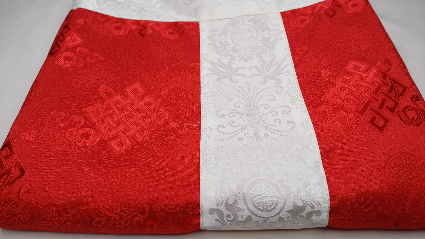Traditional Tibetan Brocade Silk Border Buddhist Door Curtain,Tibetan Door Curtain,Buddhist Altar Room Door Hanging,Himalayan Home Decore