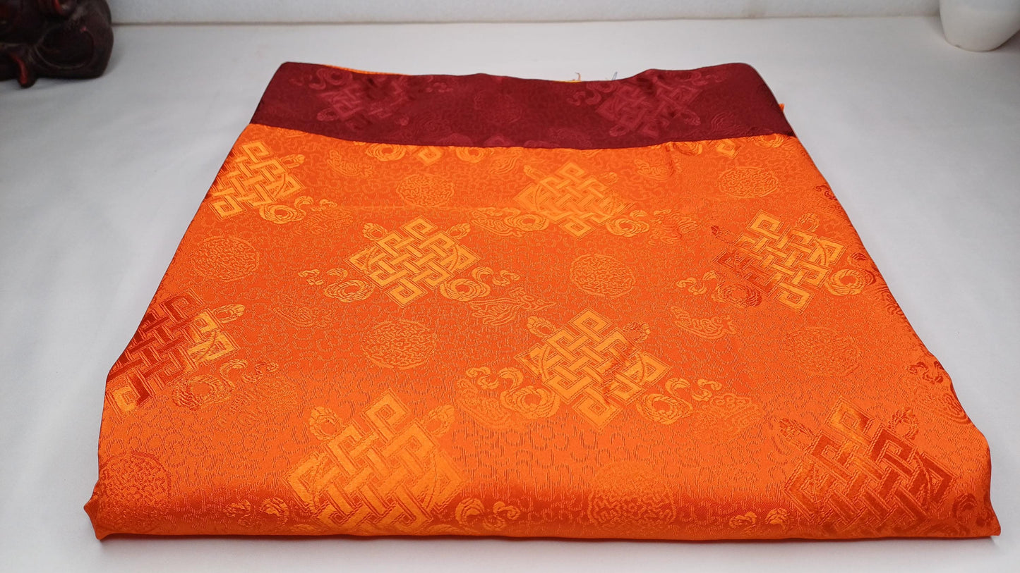 Traditional Tibetan Brocade Silk Border Buddhist Door Curtain,Tibetan Door Curtain,Buddhist Altar Room Door Hanging,Himalayan Home Decore