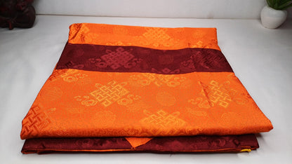 Traditional Tibetan Brocade Silk Border Buddhist Door Curtain,Tibetan Door Curtain,Buddhist Altar Room Door Hanging,Himalayan Home Decore