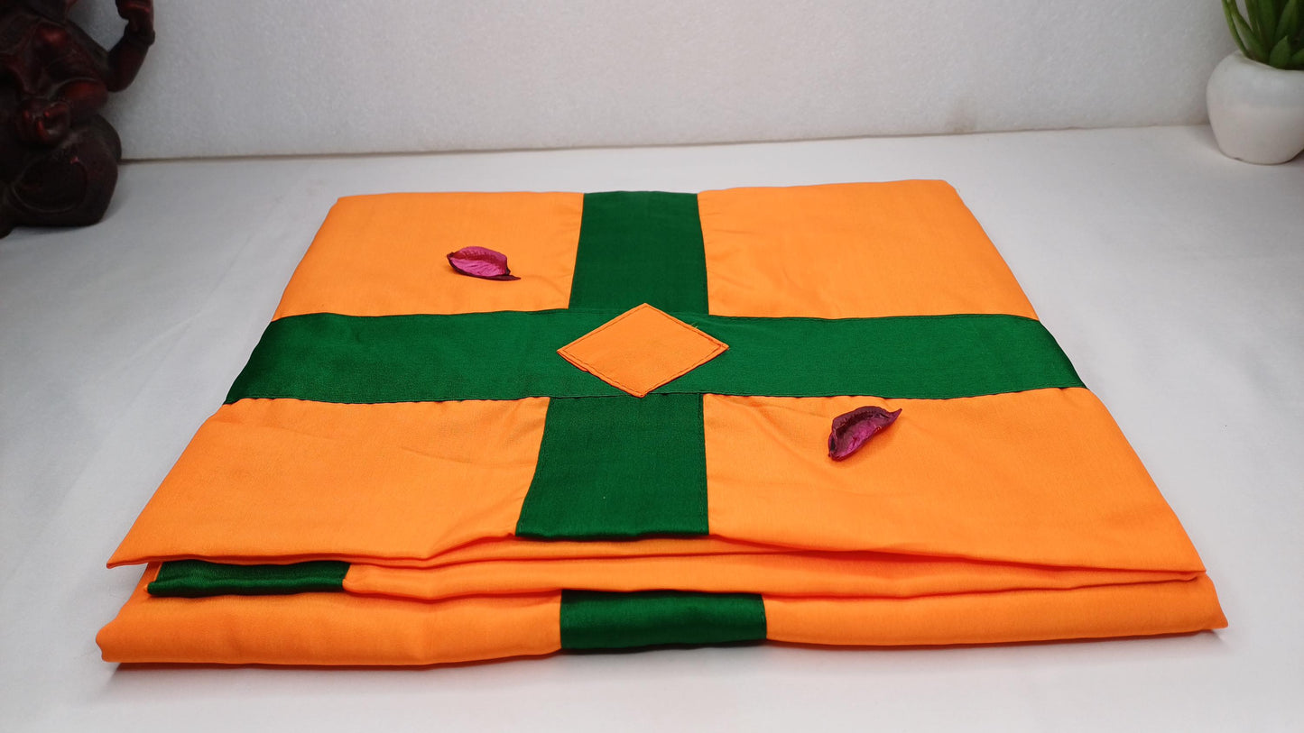 Traditional Handmade Tibetan 8 Auspicious Symbol Embroidered Tibetan Door Curtain,Buddhist 8 Lucky Signs Symbol Altar Room Door Hanging