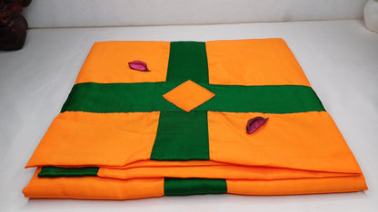 Traditional Handmade Tibetan 8 Auspicious Symbol Embroidered Tibetan Door Curtain,Buddhist 8 Lucky Signs Symbol Altar Room Door Hanging