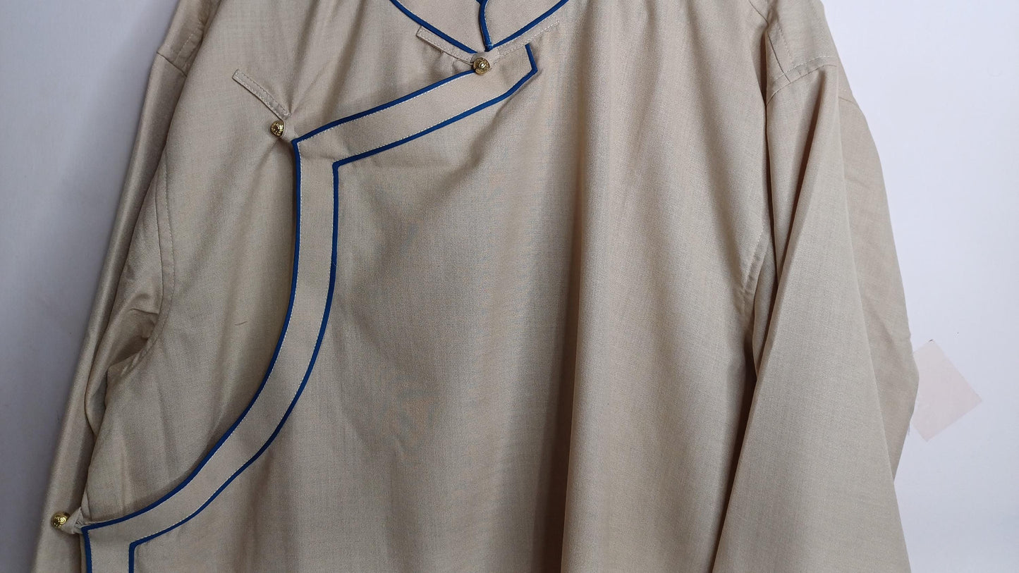 Ethnic Tibetan Meditation Suit,Buddhist Yoga Clothes,TraditionalTibetan Meditation Robe,Meditation Pant and Shirt for Men,Tibetan Clothing