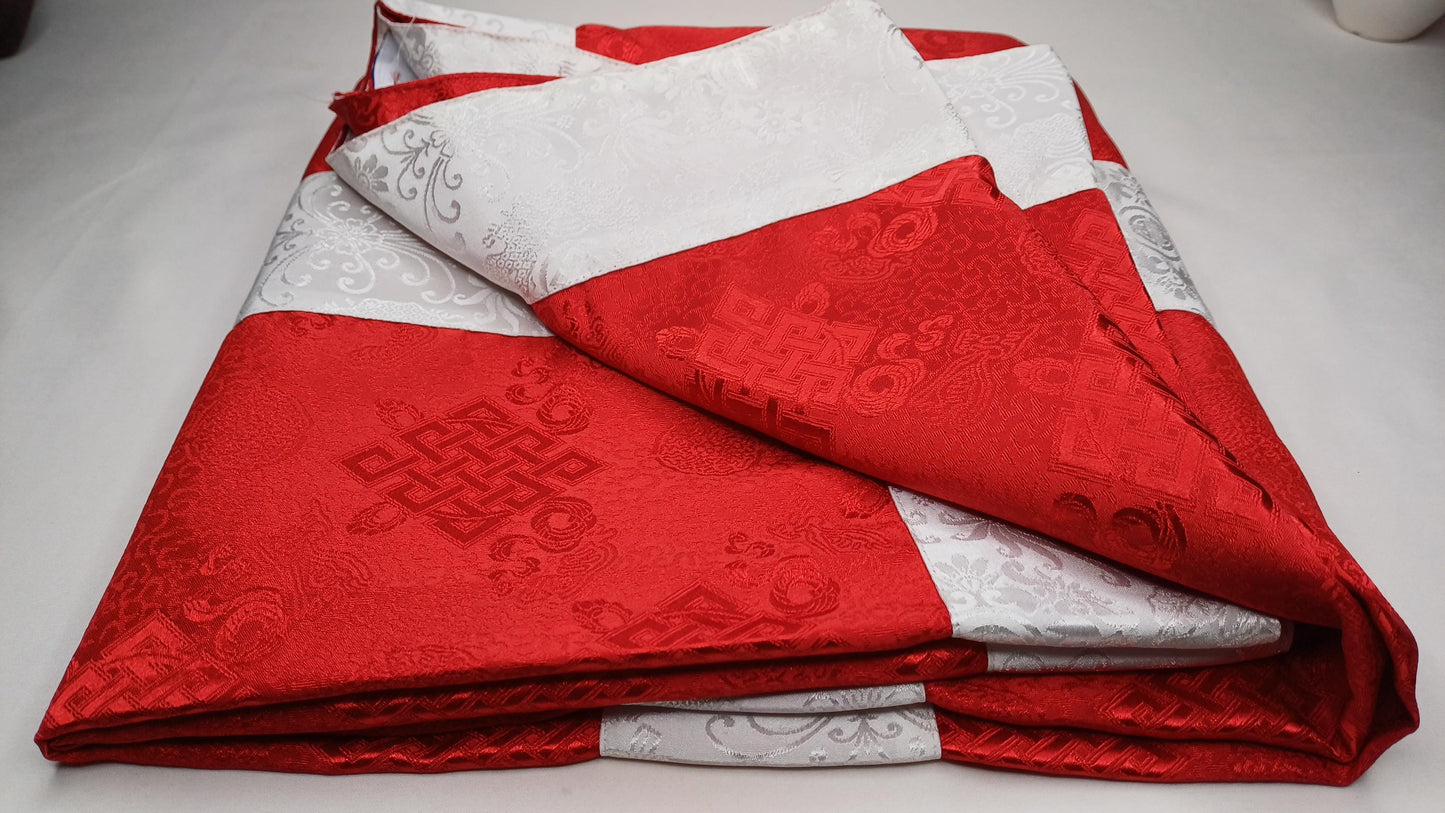 Traditional Tibetan Brocade Silk Border Buddhist Door Curtain,Tibetan Door Curtain,Buddhist Altar Room Door Hanging,Himalayan Home Decore