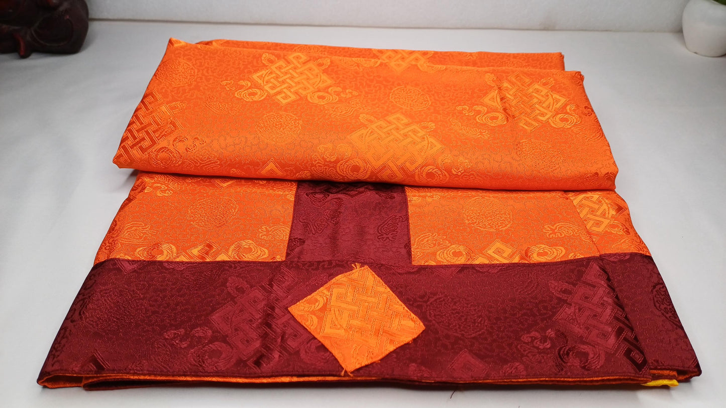 Traditional Tibetan Brocade Silk Border Buddhist Door Curtain,Tibetan Door Curtain,Buddhist Altar Room Door Hanging,Himalayan Home Decore