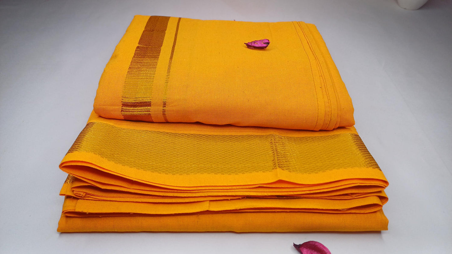Handloom Indian Vedic Robes,Hare Krishna Robe,indian Ethnic Attair,Iskon Temple Dress,Indian Spiritual Dress,Mayapur Dhoti and Chaddar Set