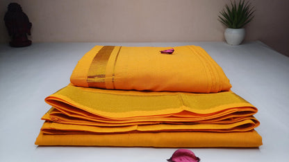 Handloom Indian Vedic Robes,Hare Krishna Robe,indian Ethnic Attair,Iskon Temple Dress,Indian Spiritual Dress,Mayapur Dhoti and Chaddar Set