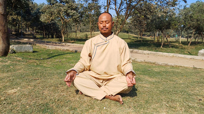 Ethnic Tibetan Meditation Suit,Buddhist Yoga Clothes,TraditionalTibetan Meditation Robe,Meditation Pant and Shirt for Men,Tibetan Clothing