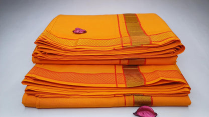 Indian Vedic Robes,Hare Krishna Robe,indian Ethnic Attair,Iskon Temple Dress,Indian Spiritual Dress,Mayapur Dham dhoti,Chaddar and Kurta Set