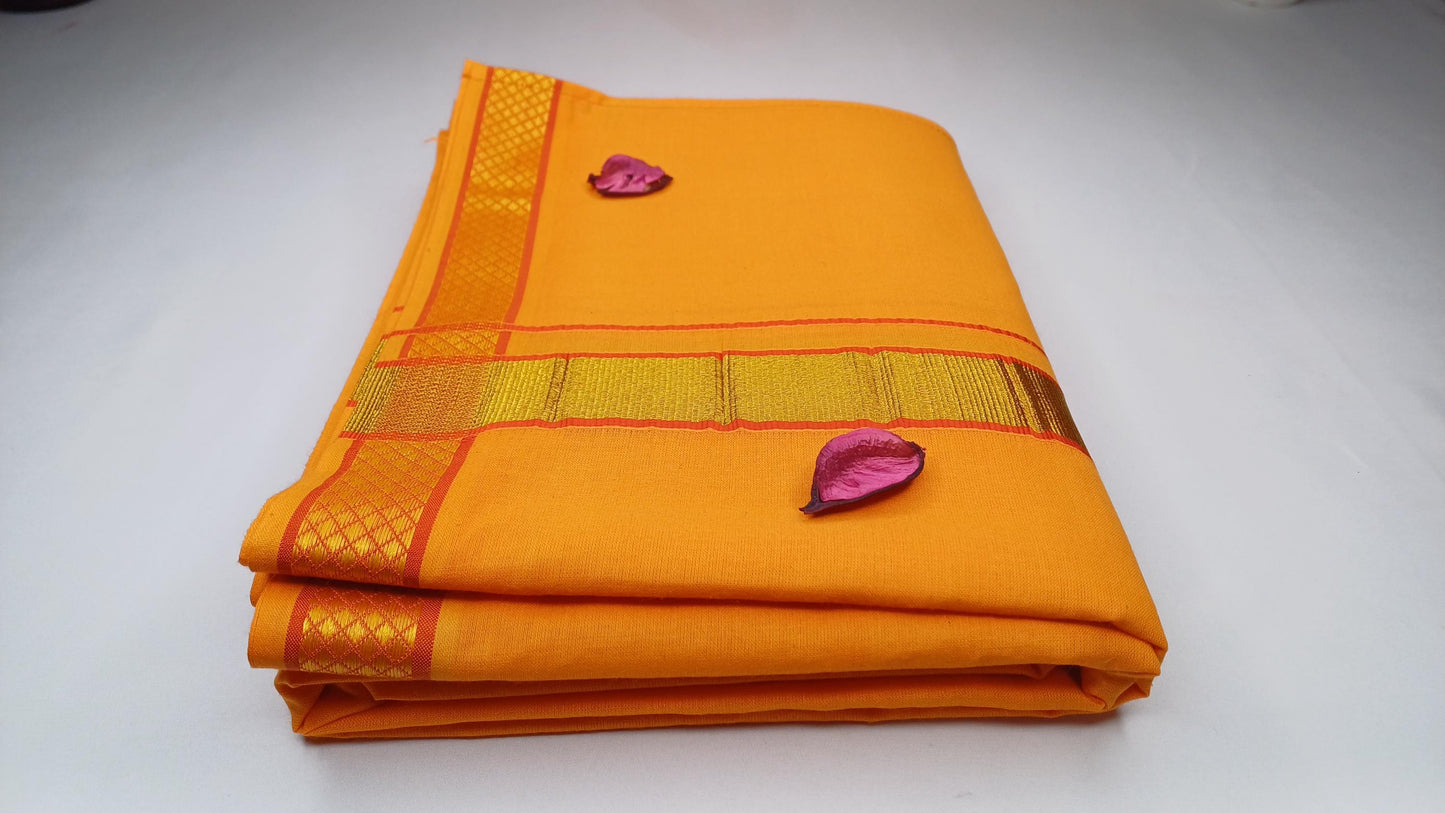 Indian Vedic Robes,Hare Krishna Robe,indian Ethnic Attair,Iskon Temple Dress,Indian Spiritual Dress,Mayapur Dham dhoti,Chaddar and Kurta Set