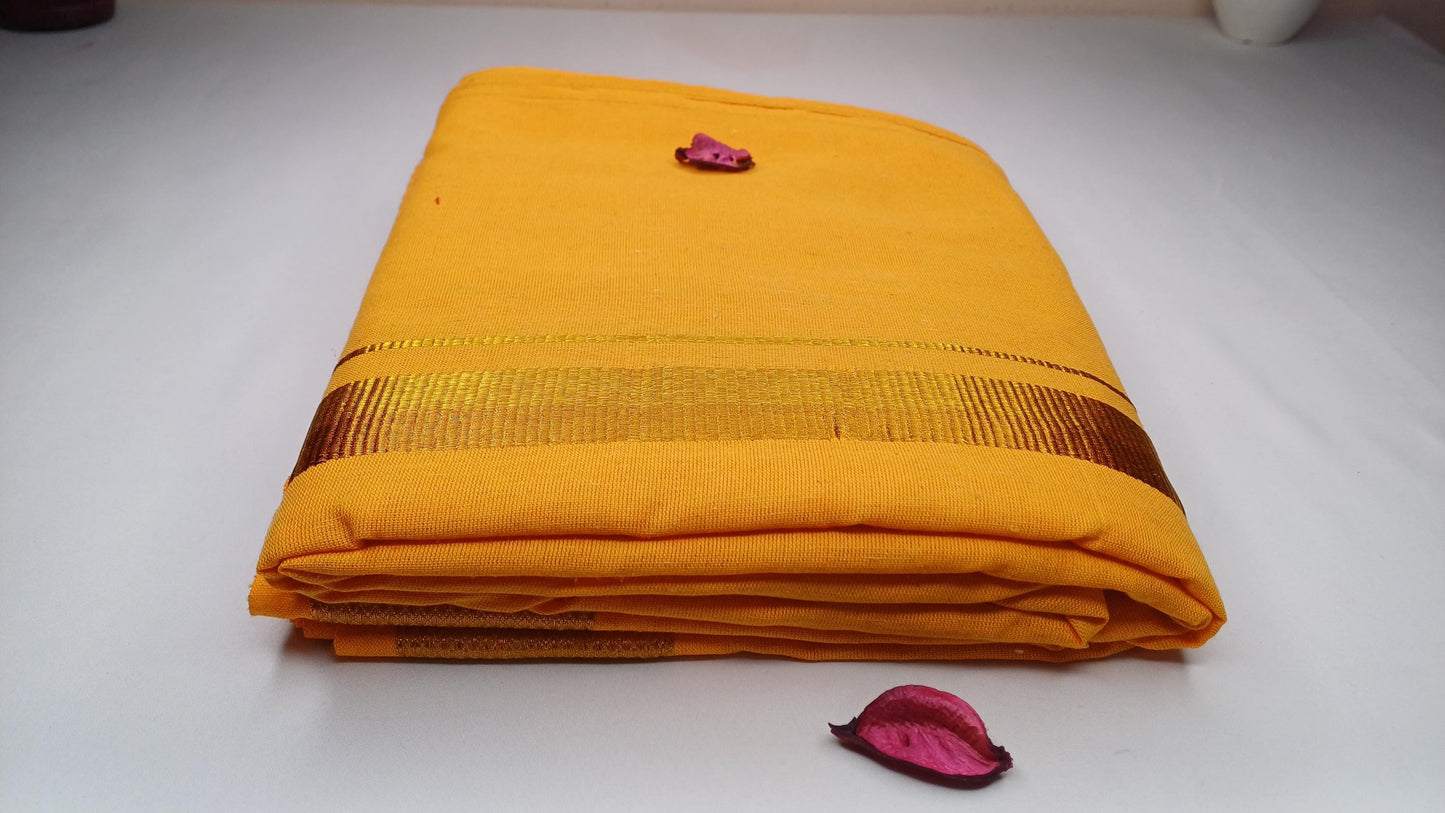 Handloom Indian Vedic Robes,Hare Krishna Robe,indian Ethnic Attair,Iskon Temple Dress,Indian Spiritual Dress,Mayapur Dhoti and Chaddar Set