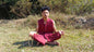 Organic Cotton Maroon Tibetan Buddhist Monk  Shirt,Monk Blouse,Buddhist Monk Shirt,Nun Meditation Top,Temple clothing,Spiritual fabric