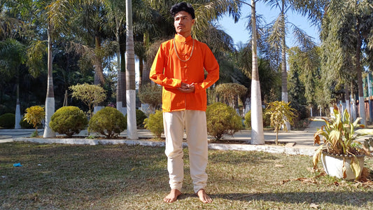Unisex Raw Cotton Tibetan Buddhist Meditation Shirt,Tantrik Meditation Shirt,Tibetan Ethnic Shirt Chuba,Traditional Long Sleeve Yoga Shirt