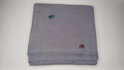 Handwoven Ethical Pure Himalayan Yak Wool Meditation Shawl,Indian Wool Prayer Scarf,Yak Wool Blanket,Ethnic Indian Wrap,Yak Meditation Wrap
