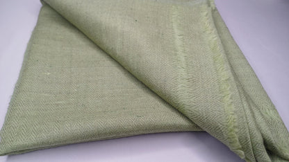 Handwoven Ethical Lime  Pure Himalayan Yak Wool Meditation Shawl,Yak Wool Prayer Scarf,Yak Wool Blanket,Ethnic Indian Yak Meditation Wrap