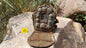 Antique PADMASAMBHAVA Tibetan Ghau Shrine,Pocket Tibetan Buddhist Altar,VintagePortable Travel Tibetan Repousse,CopperSilver Ghau Prayer Box