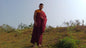 Layman Unisex Cotton Tibetan Buddhist Monk Meditation Robe Set,Monastery Style Spiritual Cloth Set,Zen Prayer Sleeveless Shirt /Wrap/Shawl