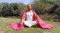 Pink Handwoven Ethical Yak Wool Meditation Shawl,Himalayan Yak Wool Prayer Wrap,Ethnic Indian Yak Wrap,Yak Wool Prayer Scarf,Yak Prayer Zen