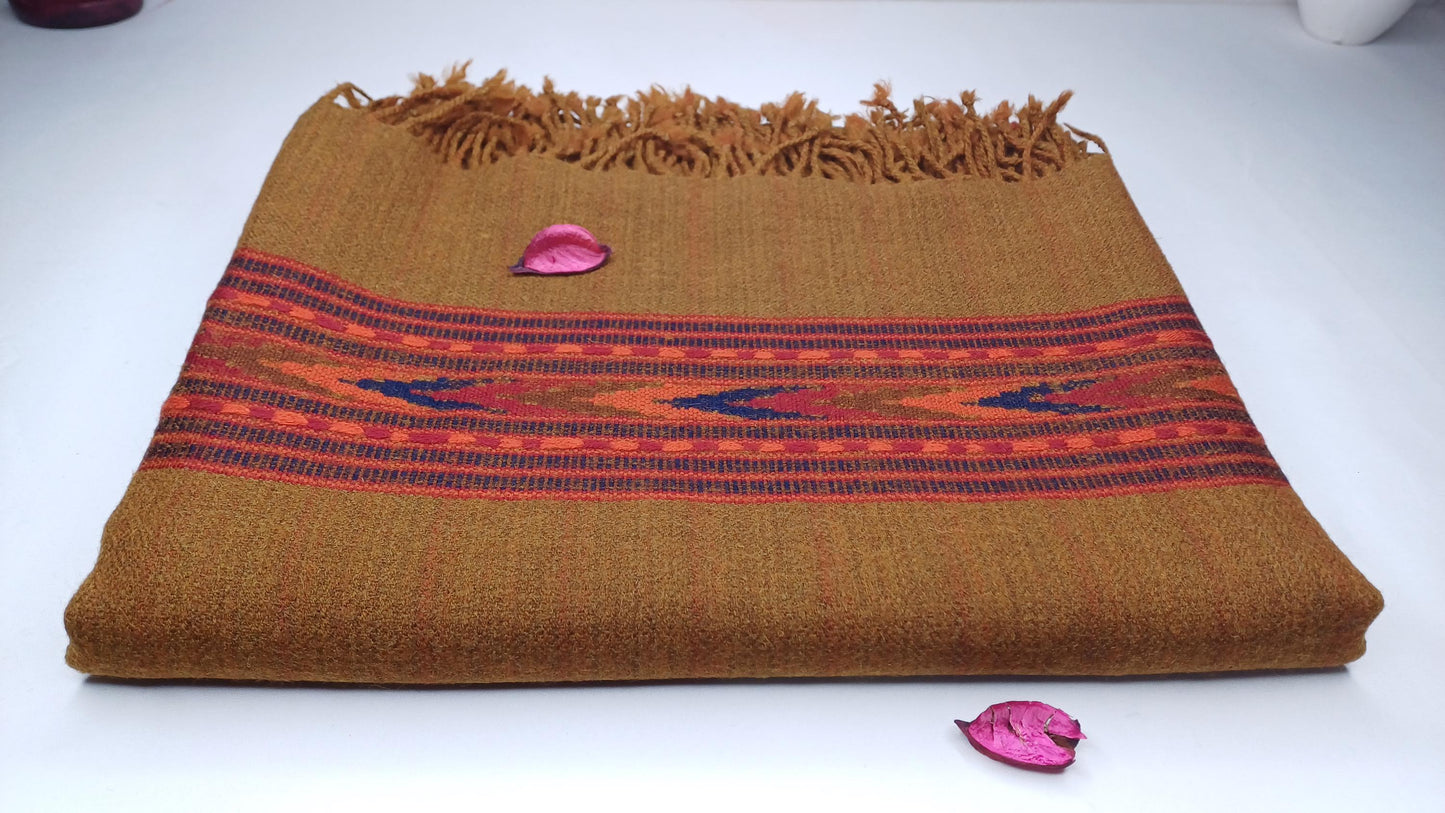 Meditation Shawl,Prayer Scarf,Himalayan Wool,Yoga Blanket,Buddhist Tibetan Shawl,Handmade Shawl,Ethnic Wrap,Meditation blanket,Woolen fabric