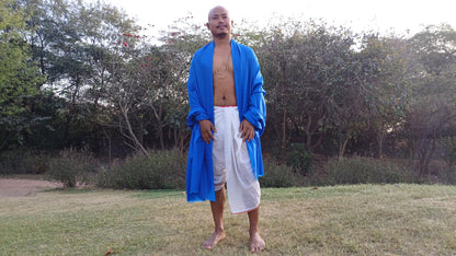 Handwoven Large Lightweight Blue Color Authentic Himalayan Cashmere Wool Meditation Shawl,Ethical Cashmere Prayer Yoga Wrap,Wedding Shawl