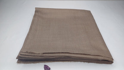 Handwoven Large Lightweight Beige Color Authentic Himalayan Cashmere Wool Meditation Shawl,Ethical Cashmere Prayer Yoga Wrap,Wedding Shawl
