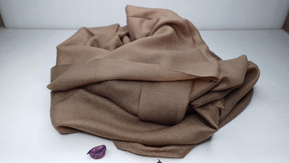Handwoven Lightweight Grey  Pure Pashmina Wool Meditation Shawl,Pashmina Wool Prayer Wrap,Himalayan Cashmere Stole/Scarf,Pashmina Wool Wrap