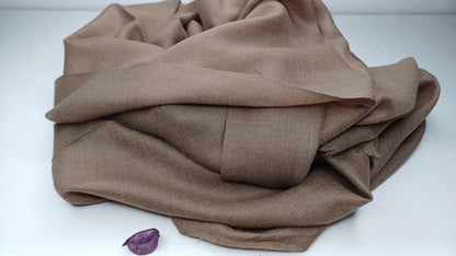 Handwoven Lightweight Grey  Pure Pashmina Wool Meditation Shawl,Pashmina Wool Prayer Wrap,Himalayan Cashmere Stole/Scarf,Pashmina Wool Wrap