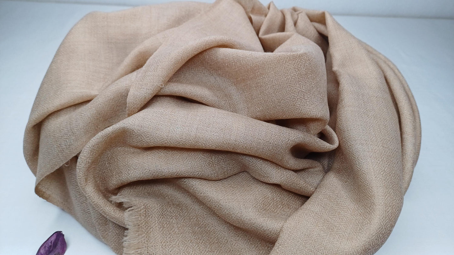 Handwoven Lightweight Lime Pure Pashmina Wool Meditation Shawl,Pashmina Wool Prayer Wrap,Himalayan Cashmere Stole/Scarf,Pashmina Wool Wrap