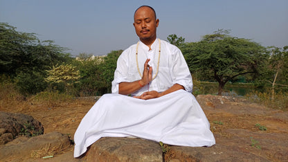Layman Cotton White Tibetan Buddhist Meditation Robe Set,Shirt/Wrap Buddhist Prayer Suit,Zen Meditation Clothing,Spiritual Temple Costume
