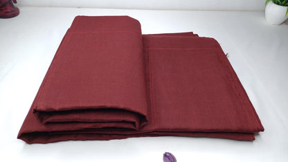 Theraveda Organic Cotton Authentic Buddhist Monk Monastic Robe and Color-Matching Bag Set,Kasaya Monastic Essential Kit,Monks Carrying Combo