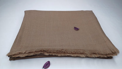 Handwoven Lightweight Grey  Pure Pashmina Wool Meditation Shawl,Pashmina Wool Prayer Wrap,Himalayan Cashmere Stole/Scarf,Pashmina Wool Wrap