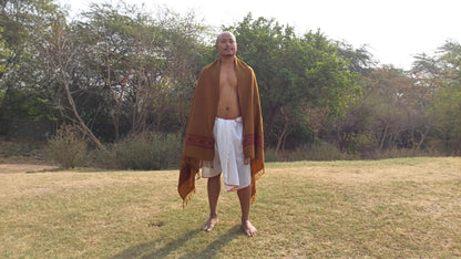 Meditation Shawl,Prayer Scarf,Himalayan Wool,Yoga Blanket,Buddhist Tibetan Shawl,Handmade Shawl,Ethnic Wrap,Meditation blanket,Woolen fabric