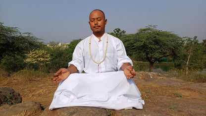 Layman Cotton White Tibetan Buddhist Meditation Robe Set,Shirt/Wrap Buddhist Prayer Suit,Zen Meditation Clothing,Spiritual Temple Costume