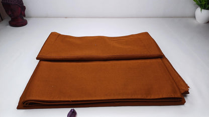 Four Piece Tailored Organic Cotton Authentic Theraveda Buddhist Monk Monastic Robe Set,Kasaya Monastic Prayer/Meditation/Spiritual Cloth Set