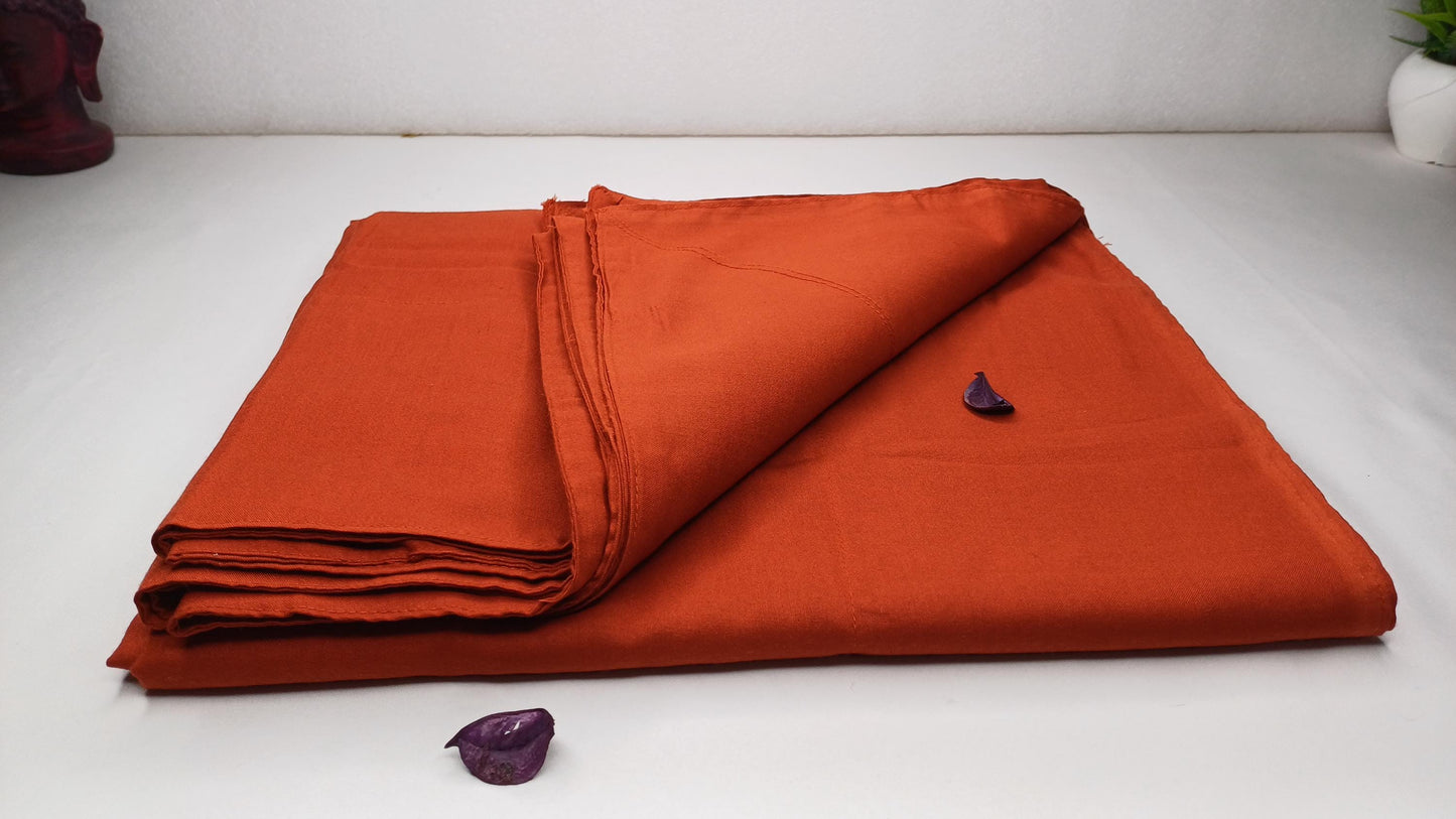 6 Piece Complete Tailored Organic Cotton Theraveda Buddhist Monk Monastic Robe Set,Kasaya Monastic Prayer/Meditation/Spiritual Cloth Set