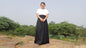 Layman Unisex Tibetan Buddhist Meditation Skirt,Tibetan Half Chuba Wrap-Around Cotton Meditation Cloth,Monastery Style Spiritual Lower Robe