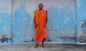 6 Piece Complete Tailored Organic Cotton Theraveda Buddhist Monk Monastic Robe Set,Kasaya Monastic Prayer/Meditation/Spiritual Cloth Set