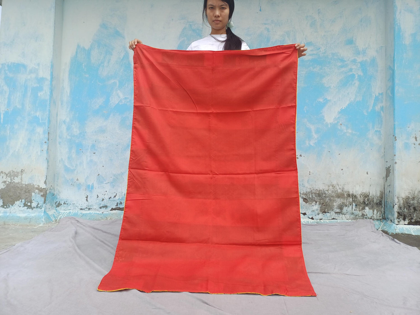Handmade Multi-Color Tibetan Buddhist Ashtamangala Budha Silk Brocade Tibetan Altar/Shrine Table Cloth,Zen Buddhist Tibetan Table Runner