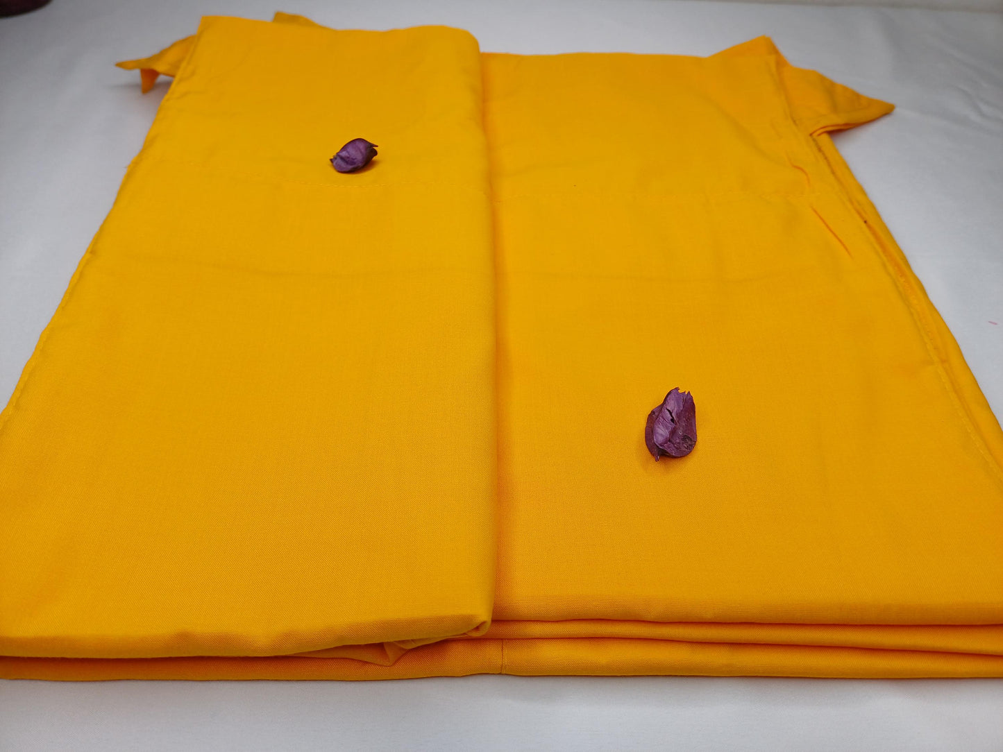 Dalai Lama Yellow Saffron Tibetan Prayer Wrap/ Cape/Cloak,Tibetan Monk Chogu Shawl,