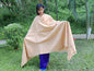 MINAKSHI Large Handwoven Organic Cotton White Tibetan Buddhist Monk Meditation Shawl,Indian Cotton Tantrik Wrap,Buddhist Prayer Zen